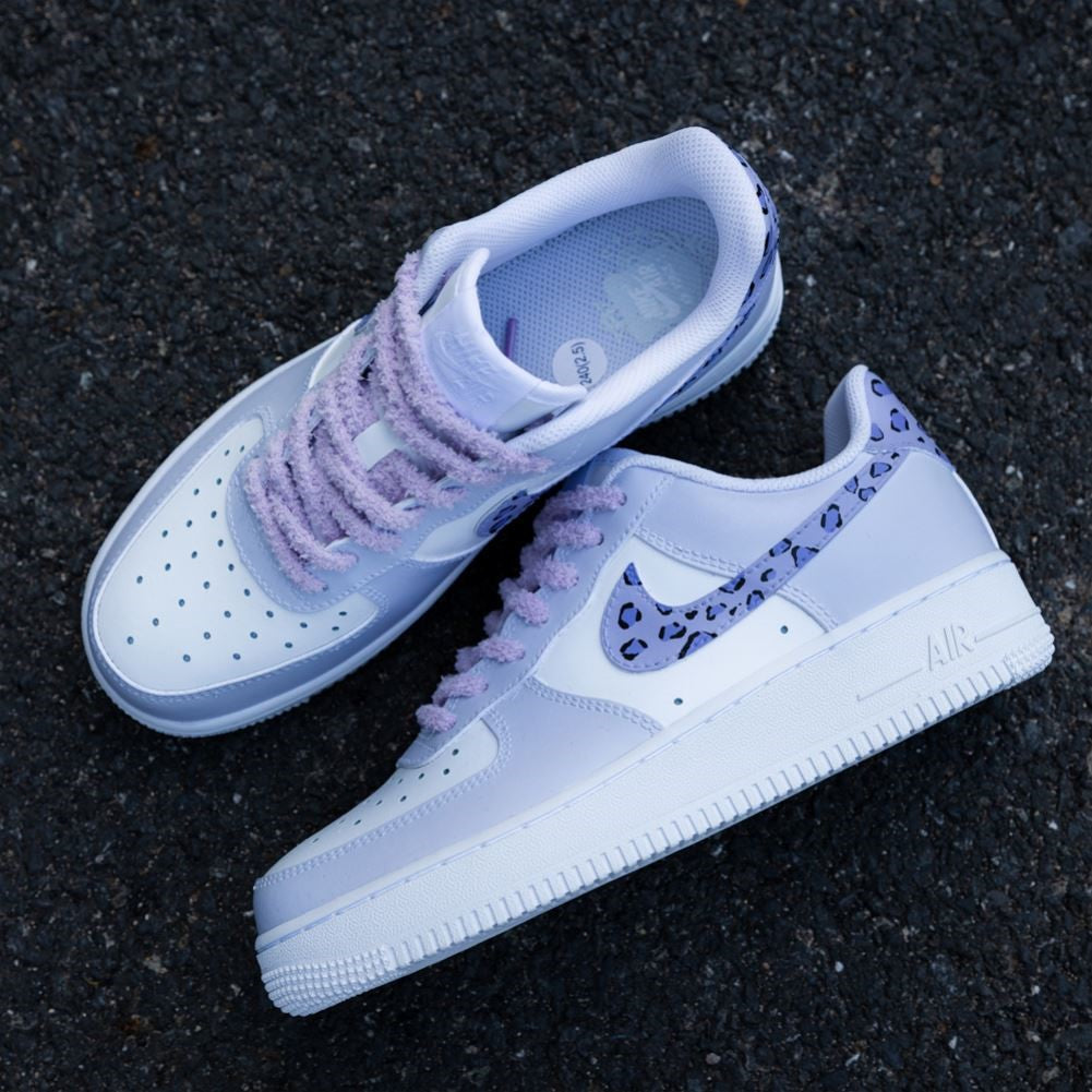 Purple Spots Custom Air Force 1