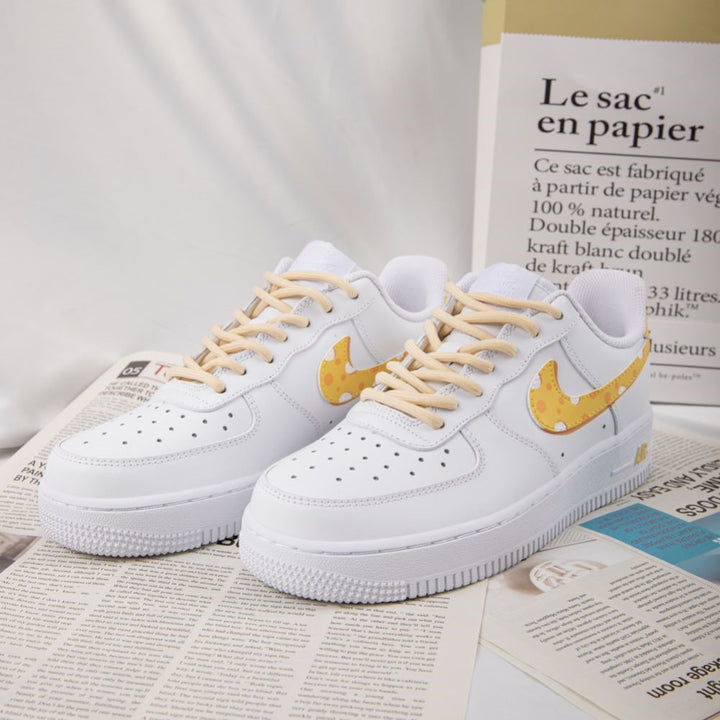 Yellow Cheese Custom Air Force 1