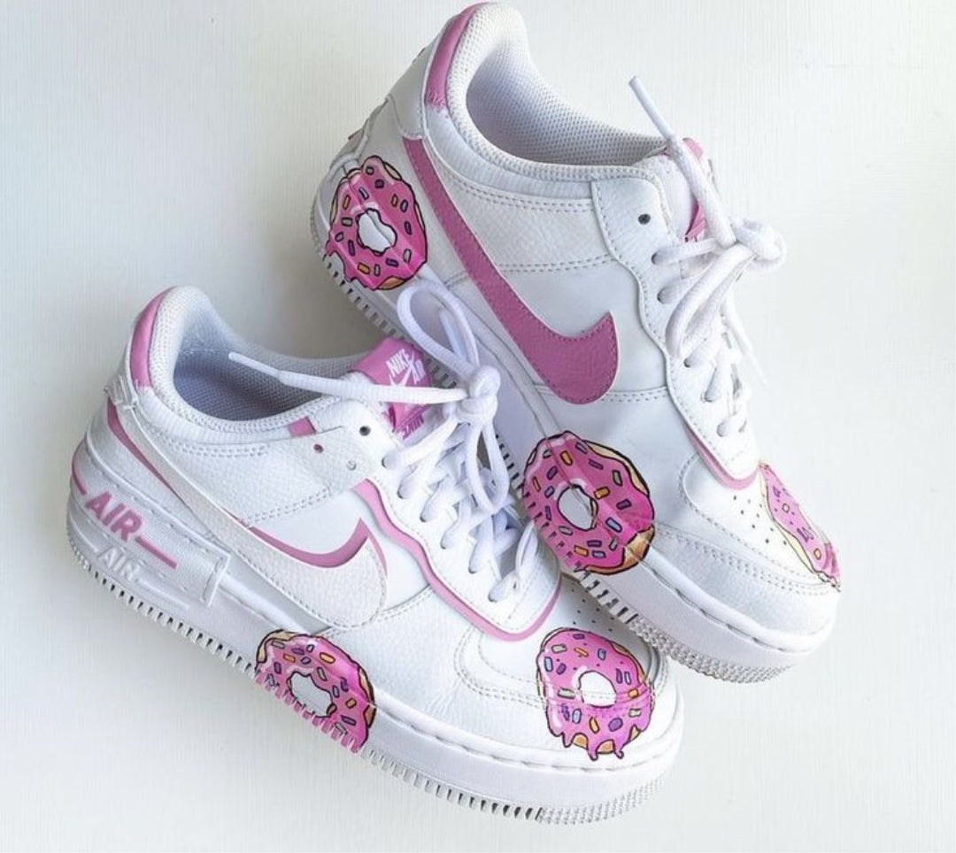 Pink Donut Custom Air Force 1
