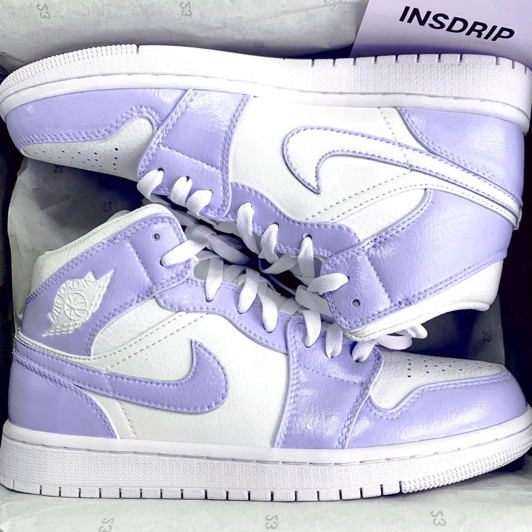 Purple Custom Air Jordan 1