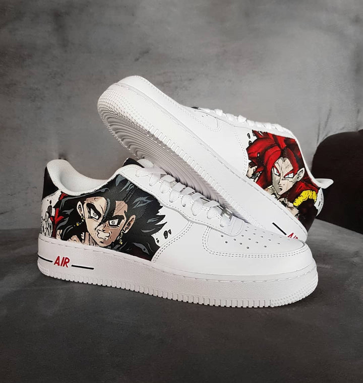 Cartoon Role Black Red Custom Air Force 1