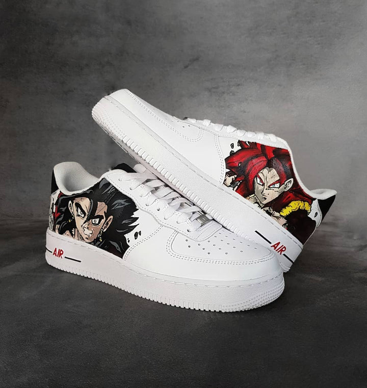 Cartoon Role Black Red Custom Air Force 1