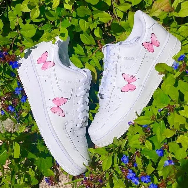 Pink Blue Custom Air Force 1