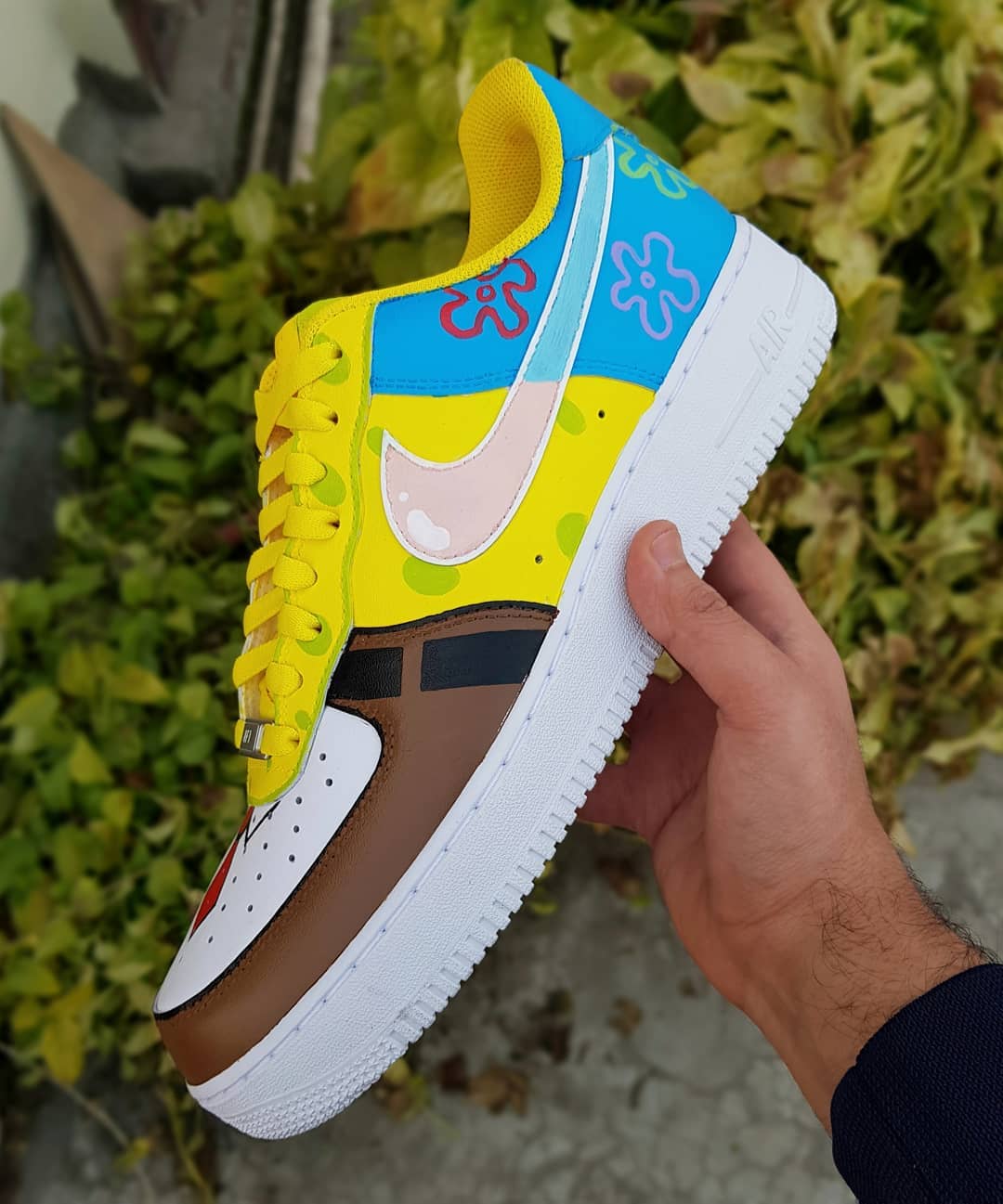 Star Sponge Color Custom Air Force 1