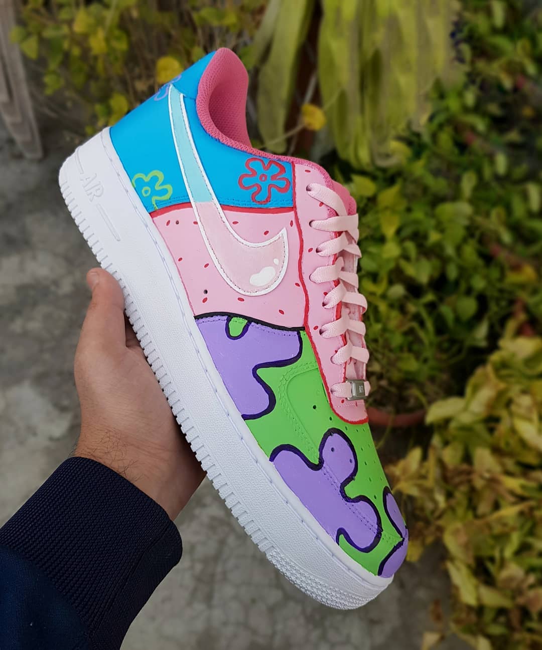 Star Sponge Color Custom Air Force 1