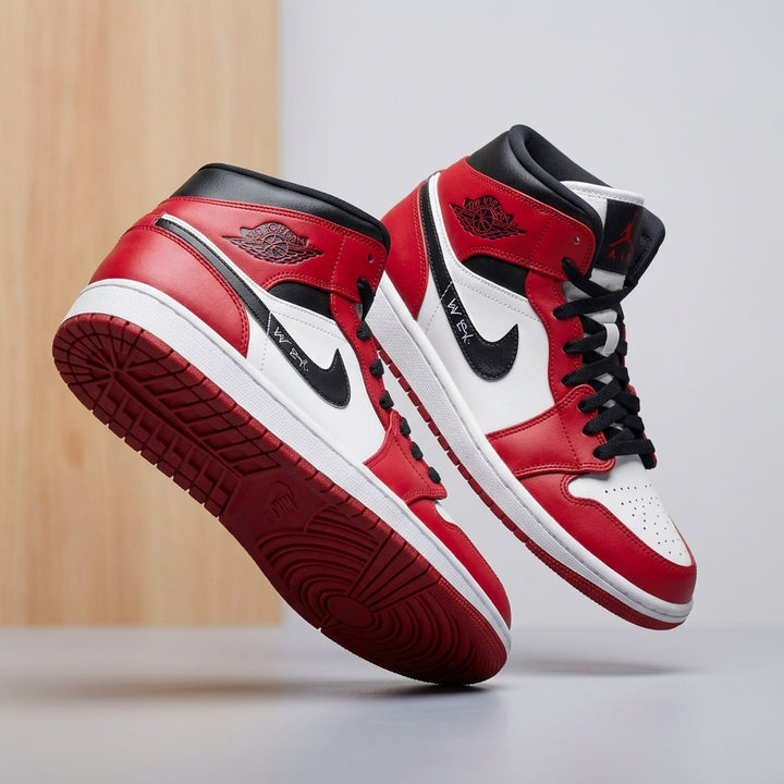 Hand Painted Custom Air Jordan 1 Chicago Sneakers