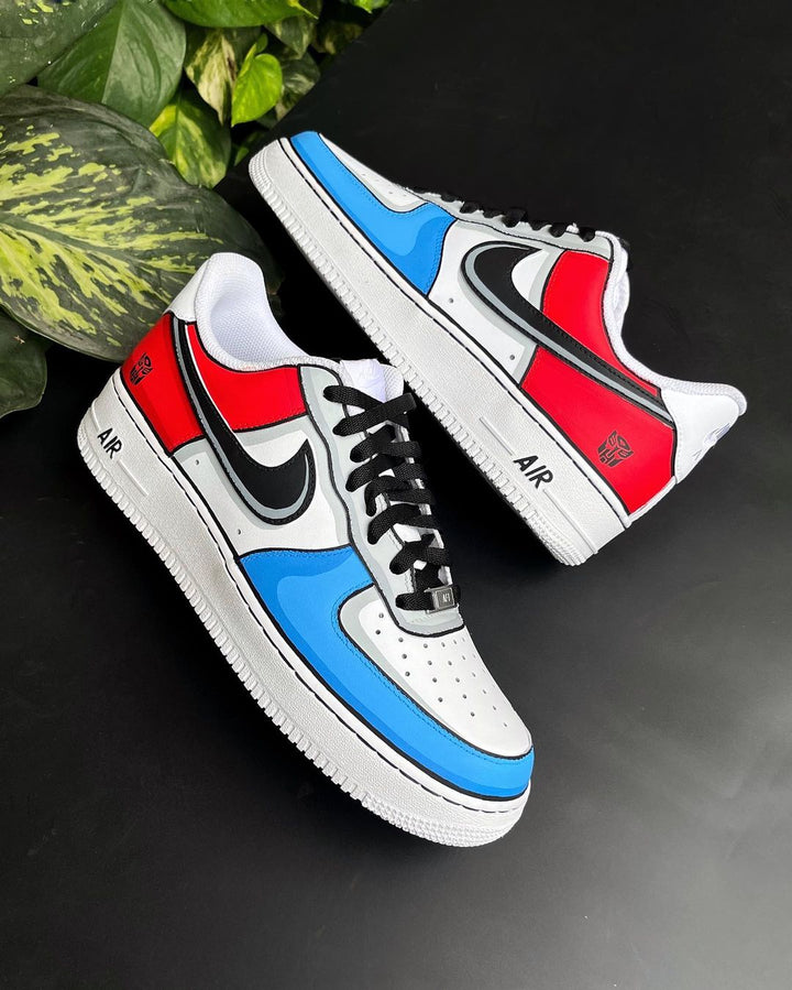 Navy Blue Red Black Custom Air Force 1