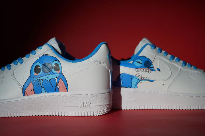 Stitch Graffiti Custom Air Force 1