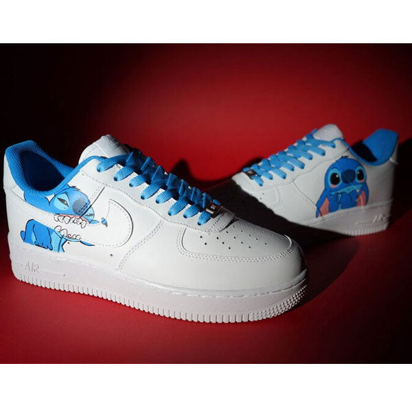 Stitch Graffiti Custom Air Force 1