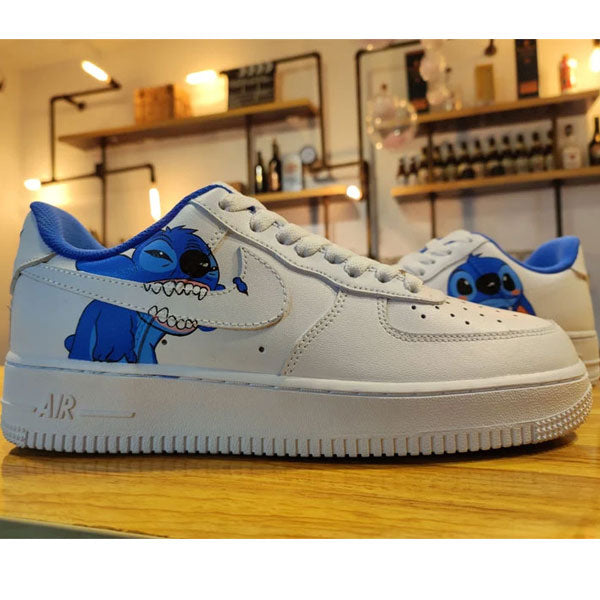 Stitch Graffiti Custom Air Force 1