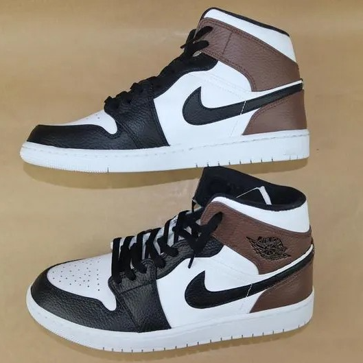 Custom Air Jordan 1 Black Chocolate High