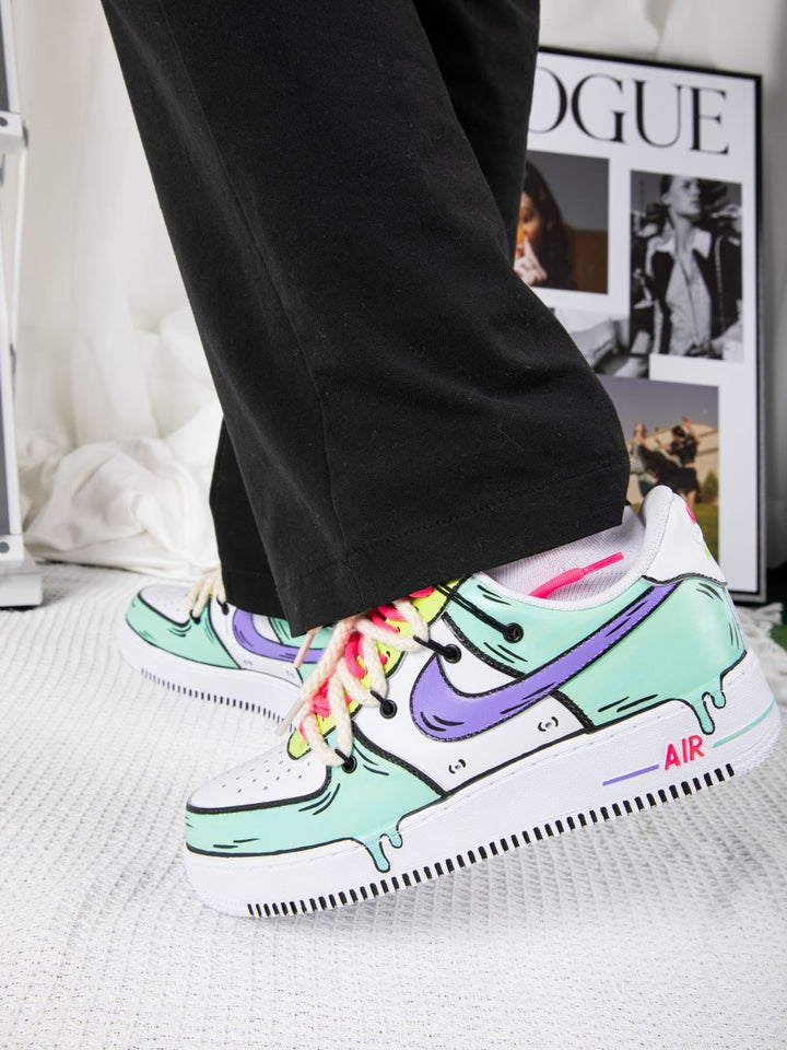 Cartoon Doodle Custom Air Force 1