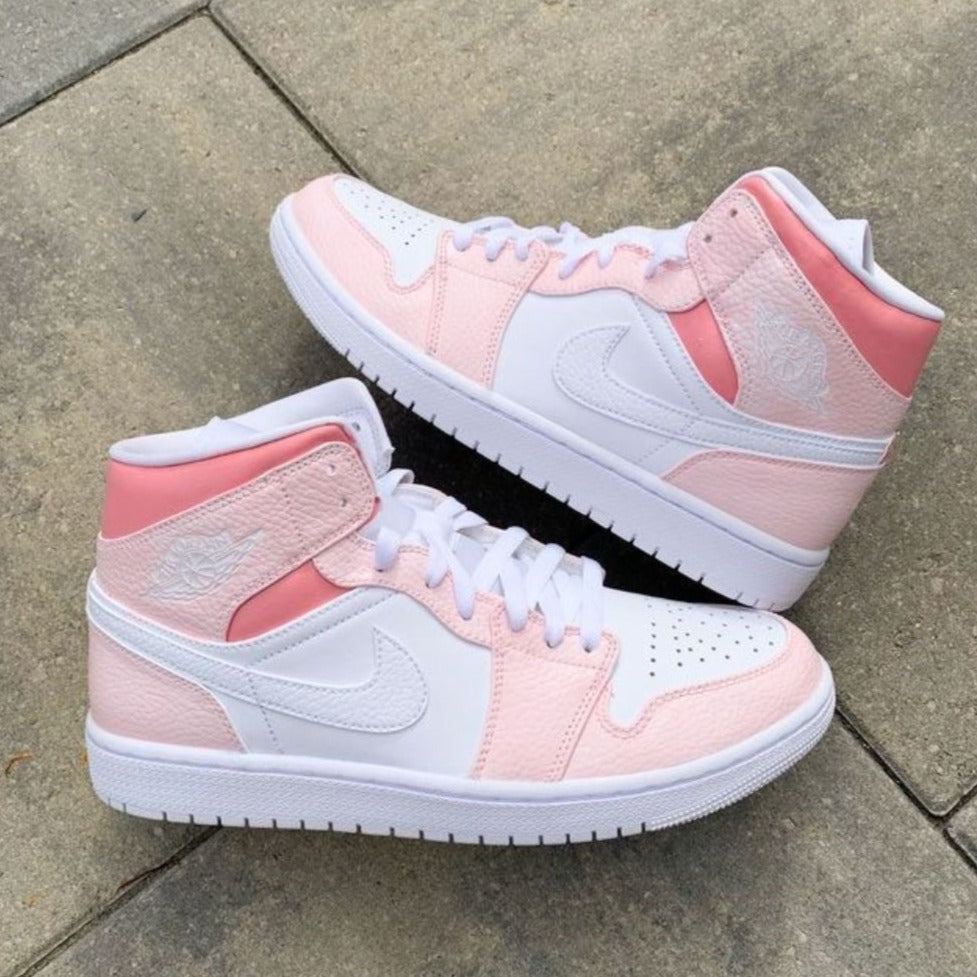 Baby Pink Custom Air Jordan 1
