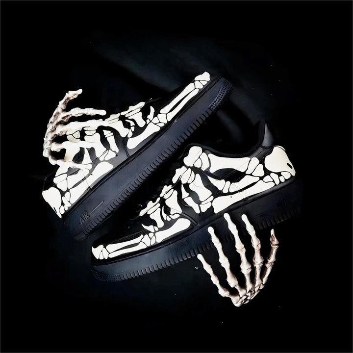 White Skull Custom Air Force 1