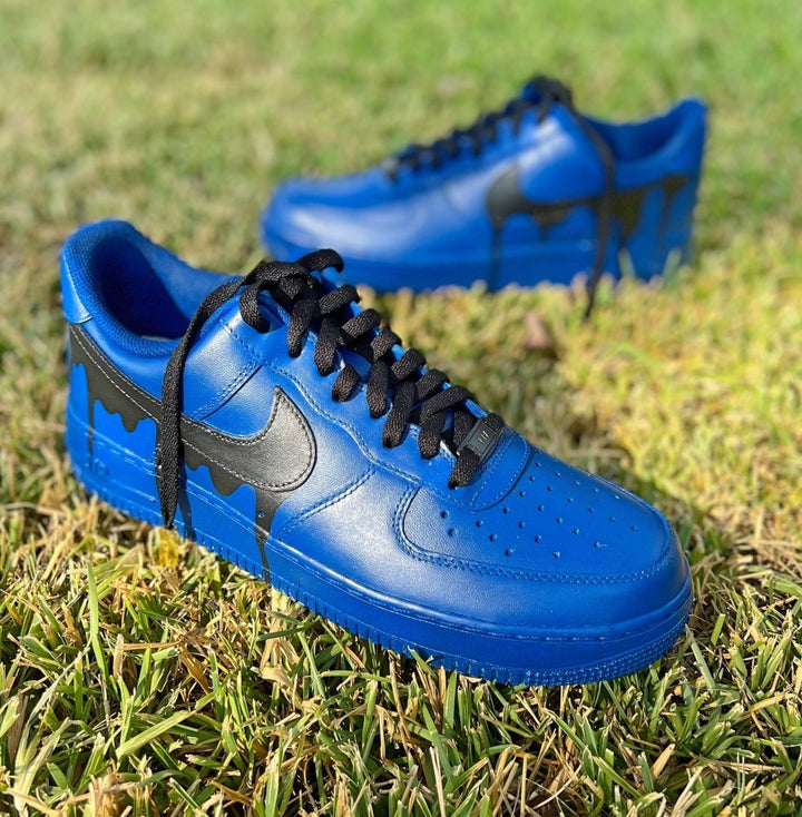 Blue Black Custom Air Force 1