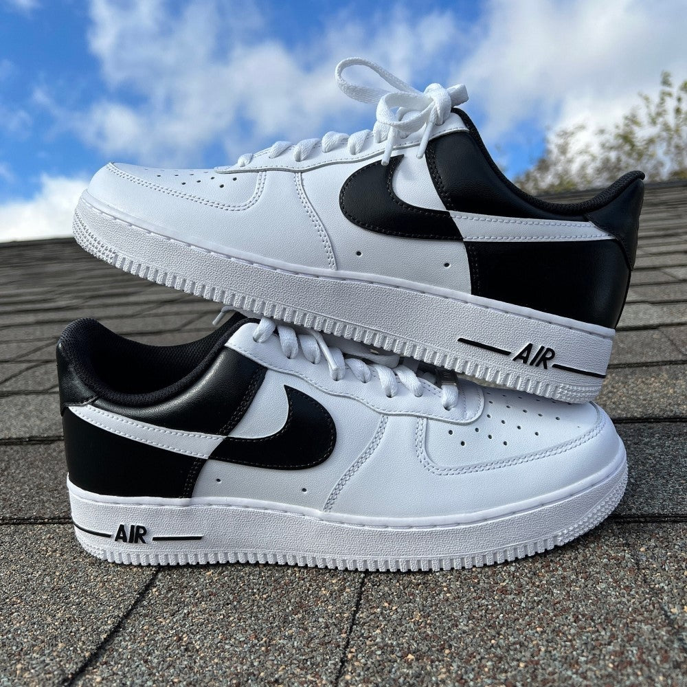 Black White Custom Air Force 1