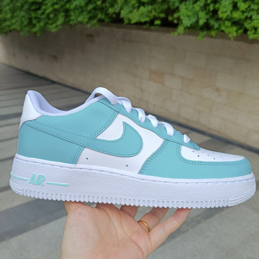thumbnail image 2 of Nike Air Force 1 07 Lv8 Mid Custom Sneakers – Men's Sizes 6-13 – Read Description 2 of 4