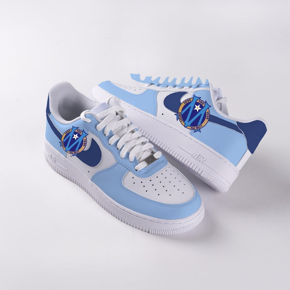 Blue M Custom Air Force 1