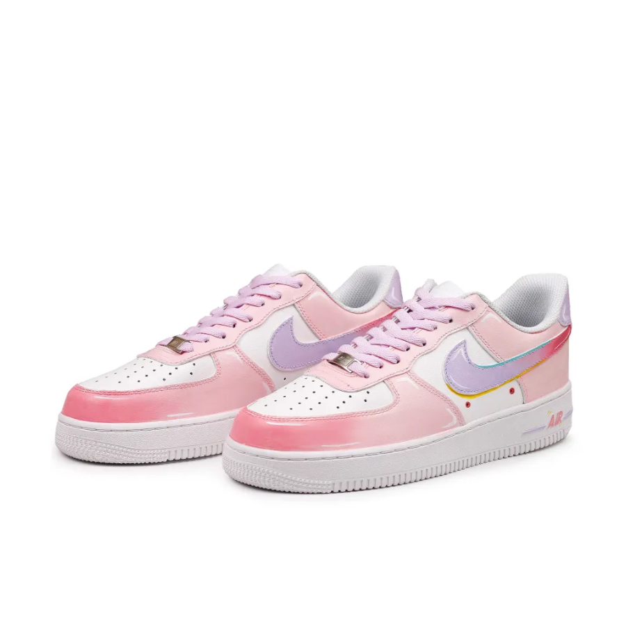 Pink Purple Gradient Custom Air Force 1