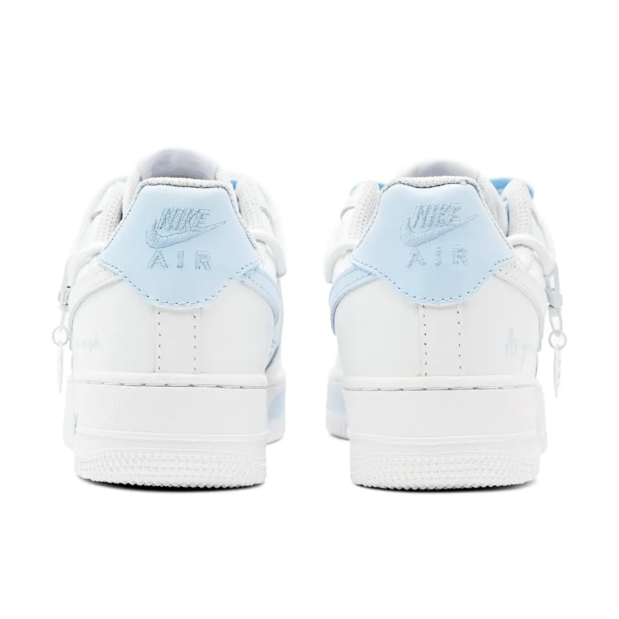 Extra Lace Blue Custom Air Force 1