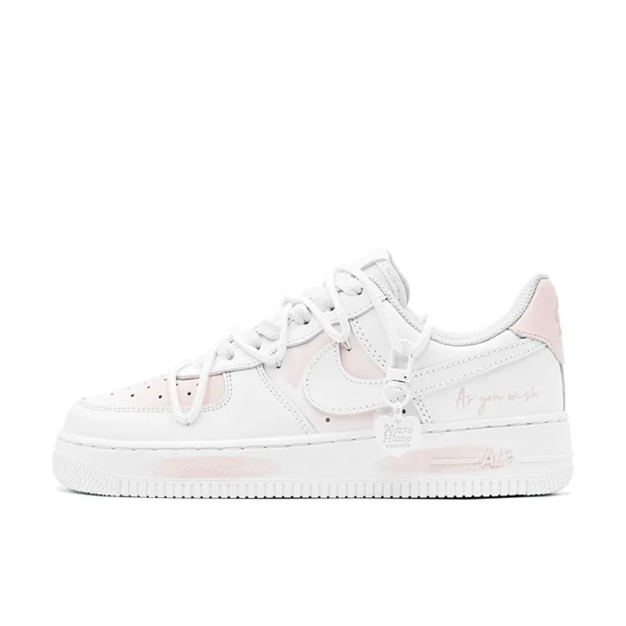 Extra Lace Pink Custom Air Force 1