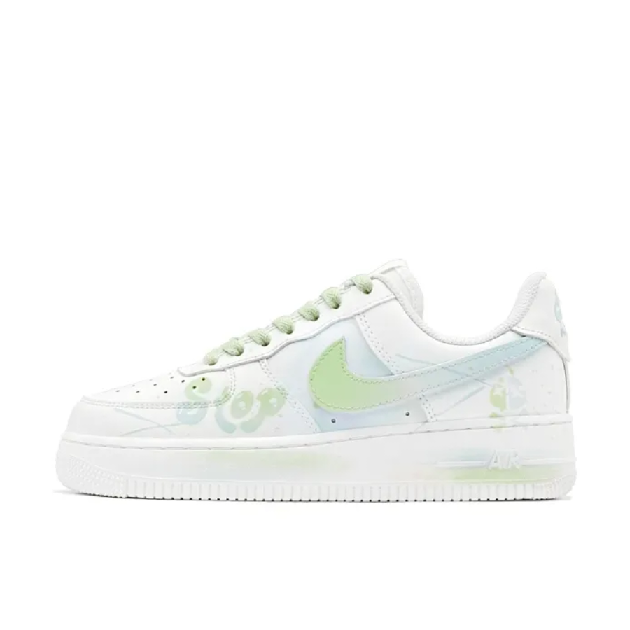 Green Blue Stop Custom Air Force 1