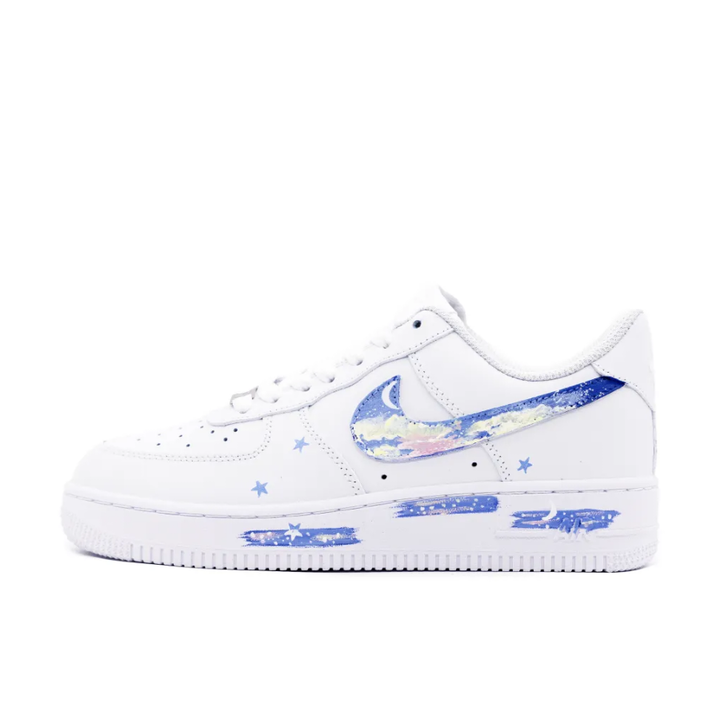 Blue White Cloud Custom Air Force 1