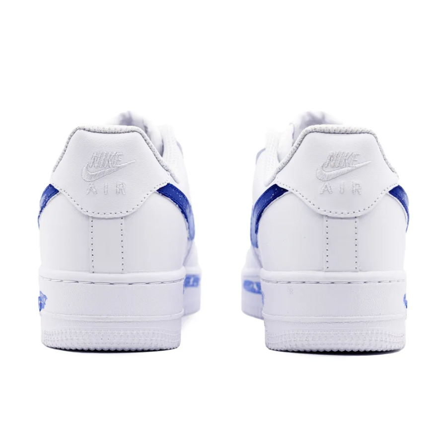 Blue White Cloud Custom Air Force 1