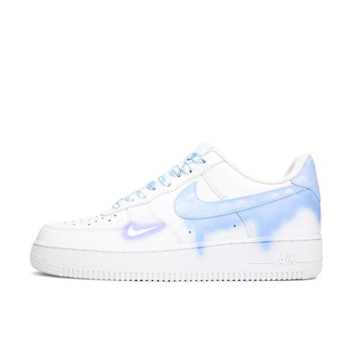 Blue Dripping Custom Air Force 1