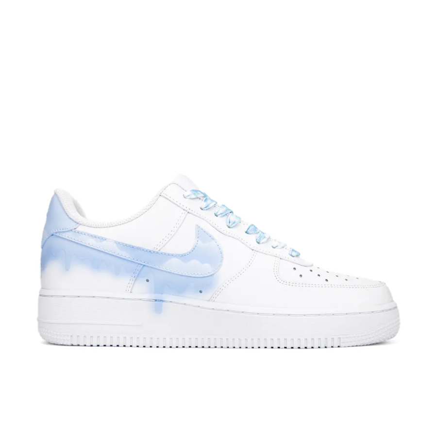 Blue Dripping Custom Air Force 1