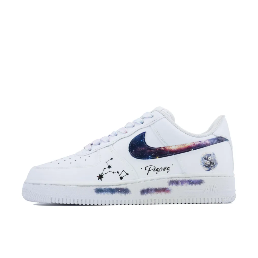 Pisces Zodiac Custom Air Force 1