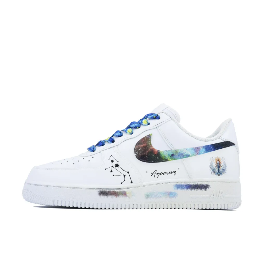 Aquarius Zodiac Custom Air Force 1