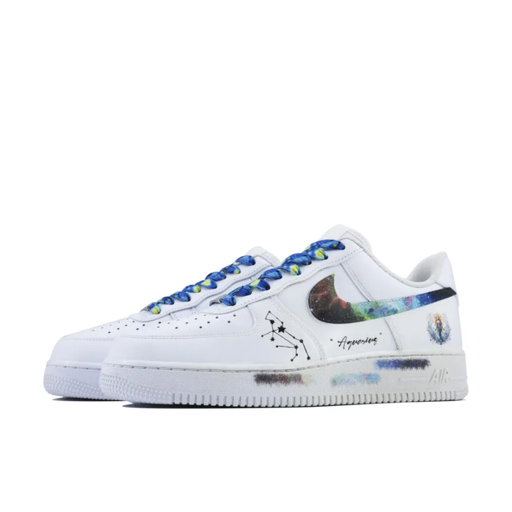 Aquarius Zodiac Custom Air Force 1