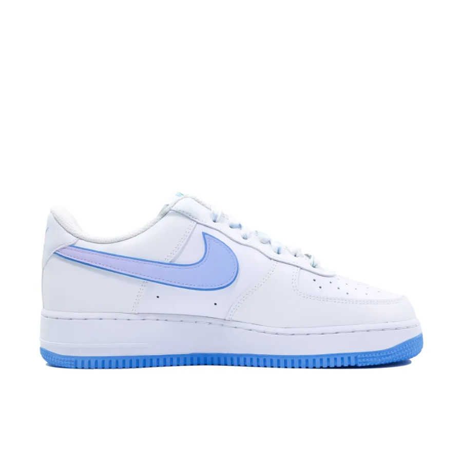 Blue Blooming Swoosh Custom Air Force 1