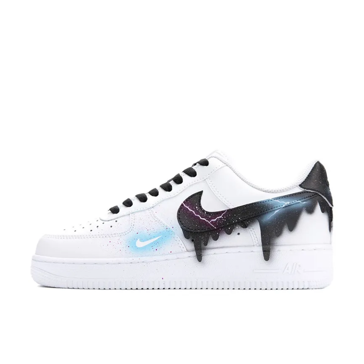 Galaxy Driiping Swoosh Custom Air Force 1