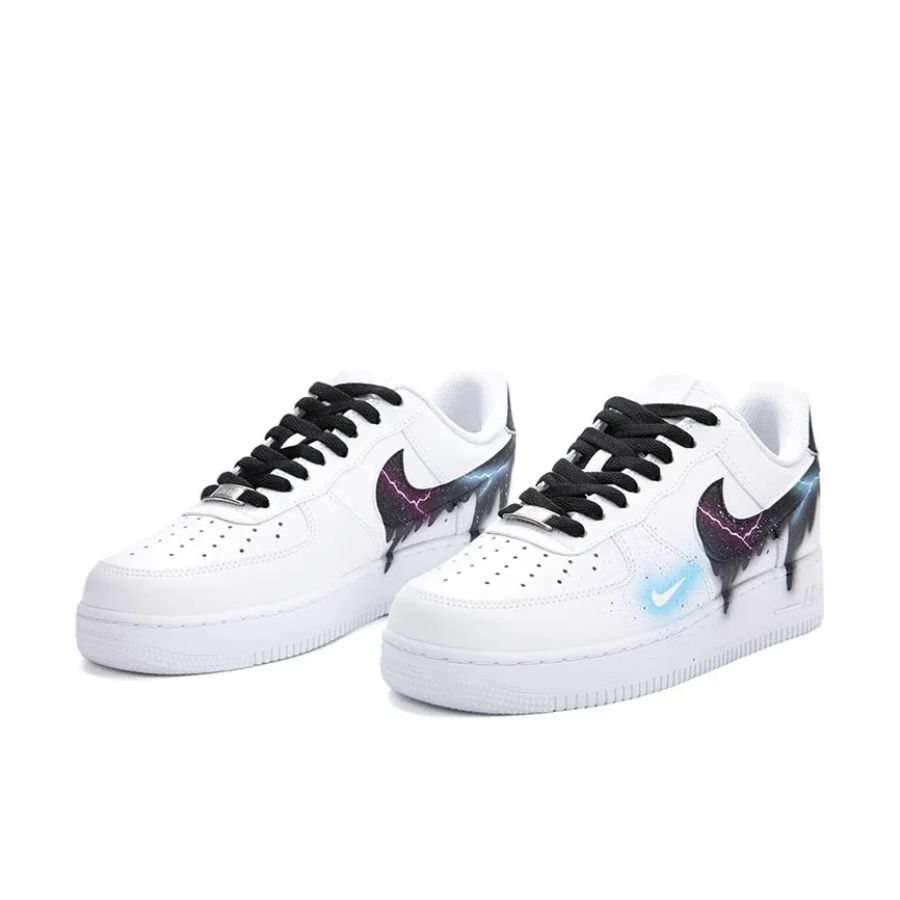 Galaxy Driiping Swoosh Custom Air Force 1