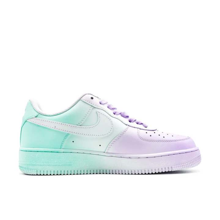 Purple Green Custom Air Force 1