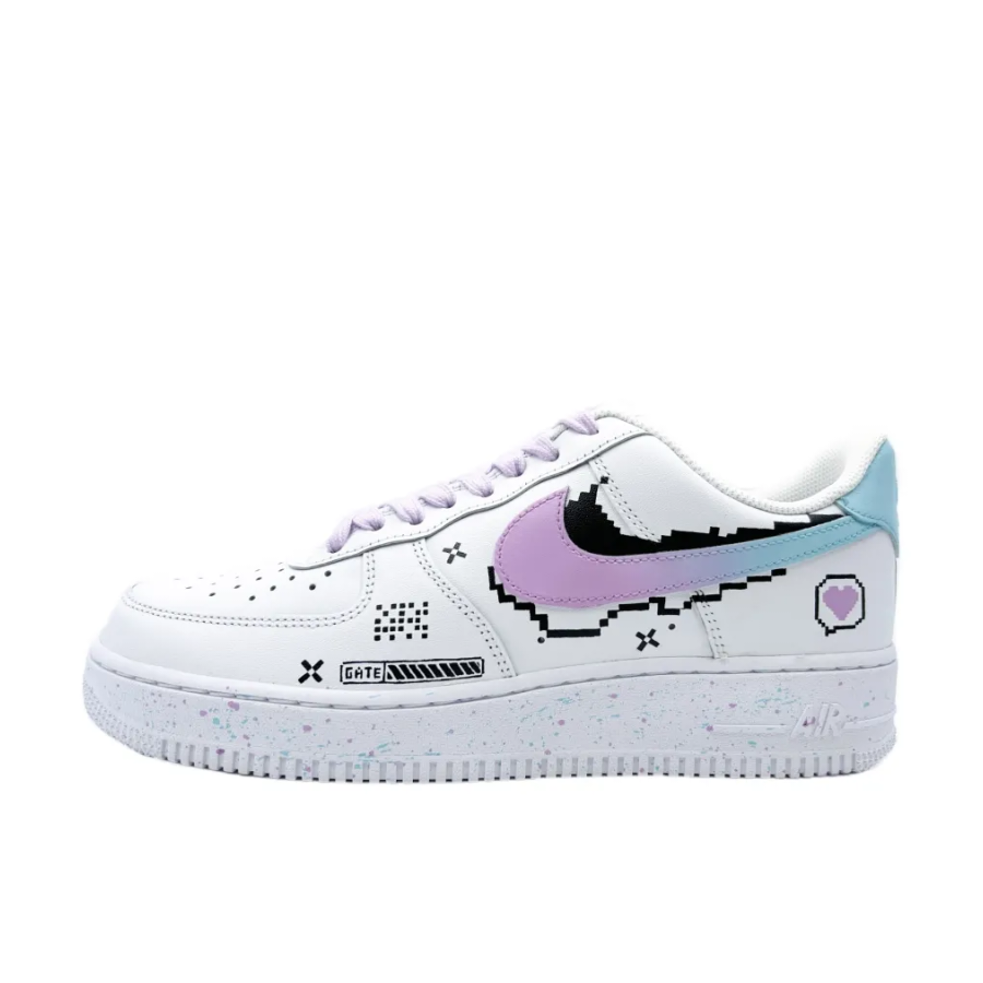 Blue Purple Shadow Custom Air Force 1