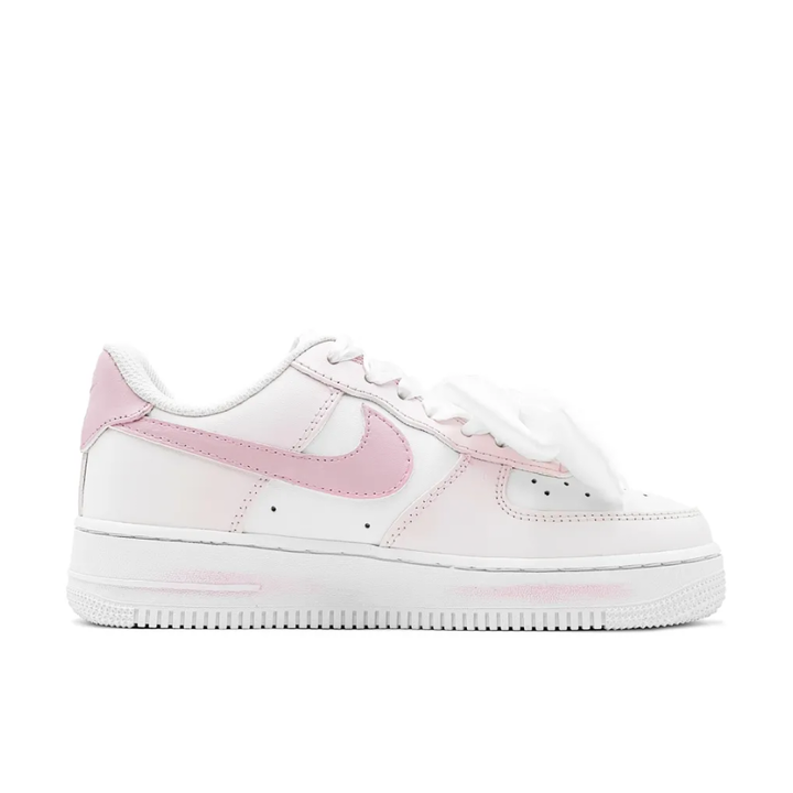 White Lace Pink Custom Air Force 1