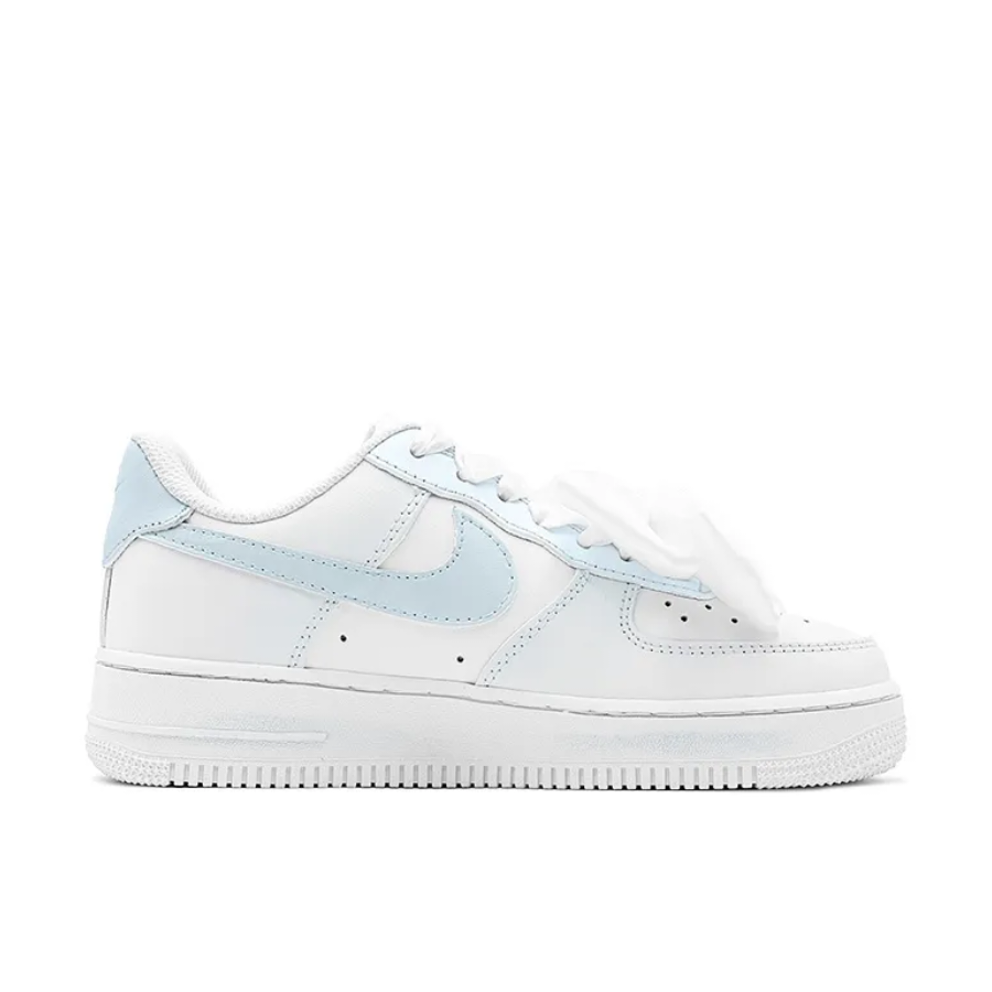 White Lace Blue Custom Air Force 1