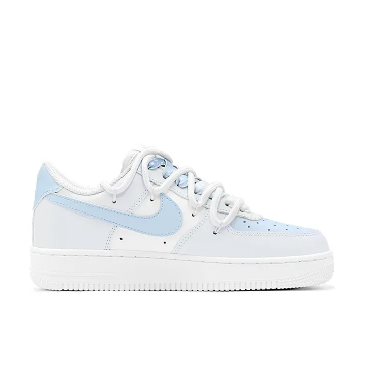 Extra Lace Blue Custom Air Force 1