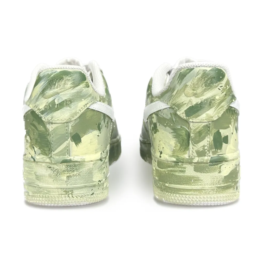 Pea Green Custom Air Force 1