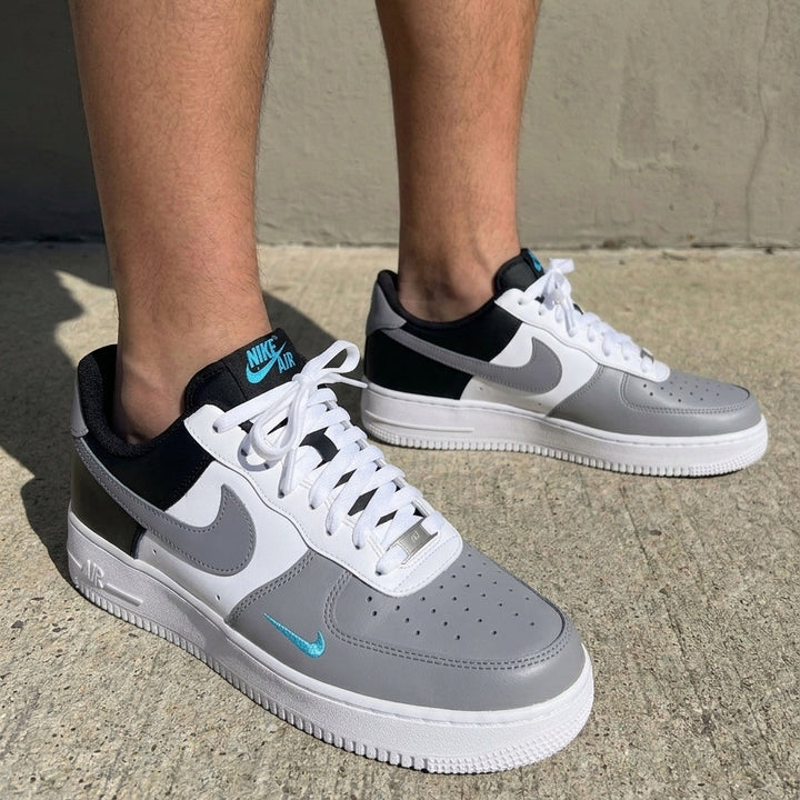 Gray Black White Custom Air Force 1