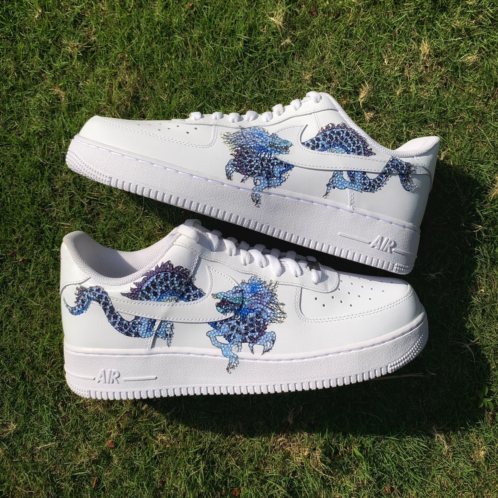Blue Dragon Custom Air Force 1 – XX CUSTOM