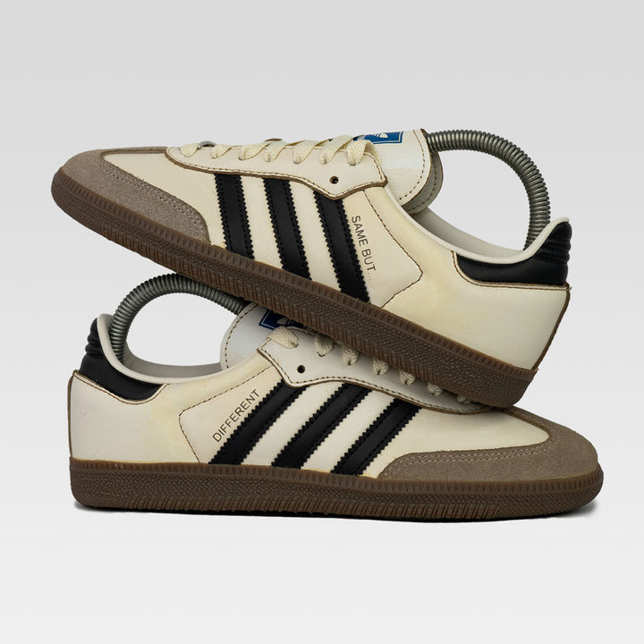 Samba Regular Same But Different Khaki Custom Adidas Samba – XX CUSTOM