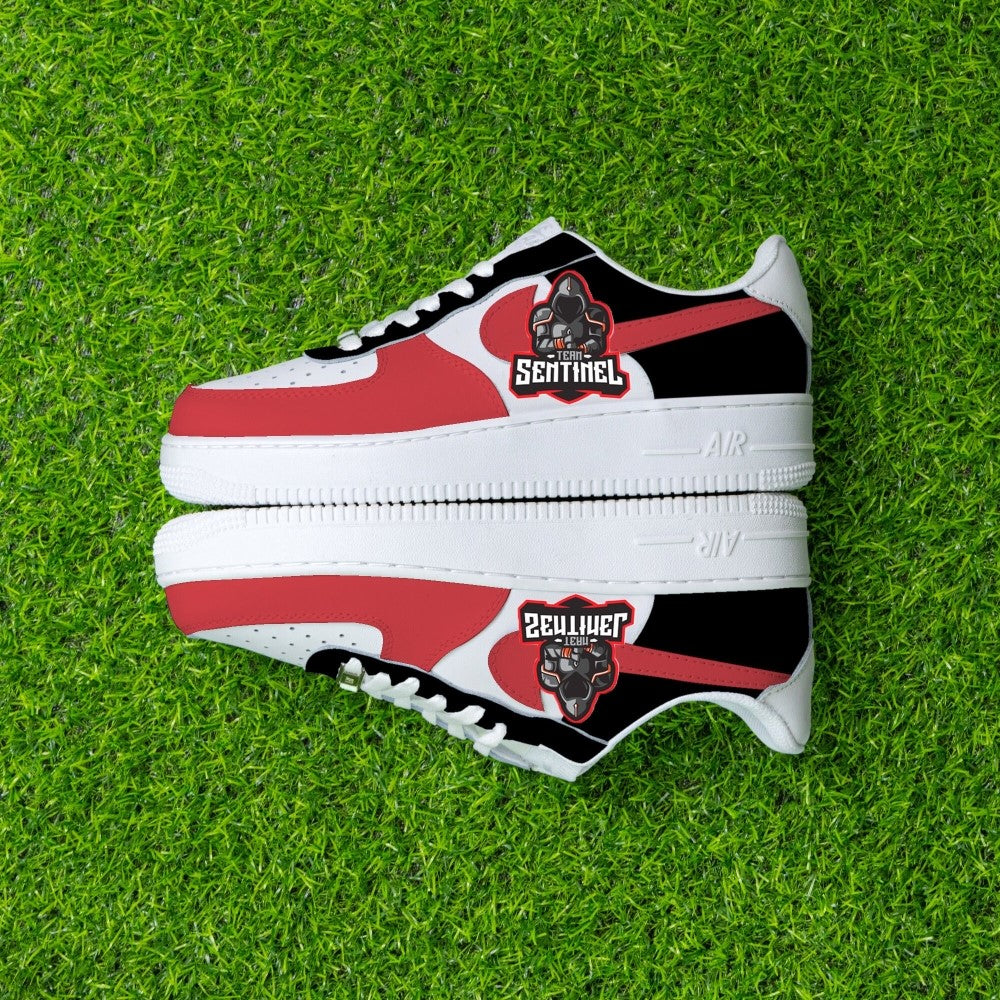 Knight In Red Armor Custom Air Force 1