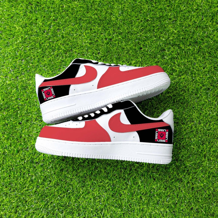 Knight In Red Armor Custom Air Force 1