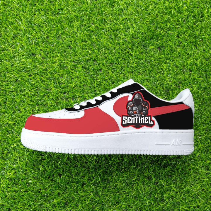 Knight In Red Armor Custom Air Force 1