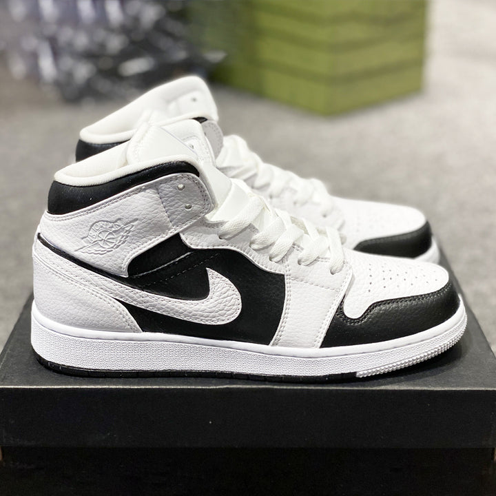 Custom Air Jordan 1 White Black