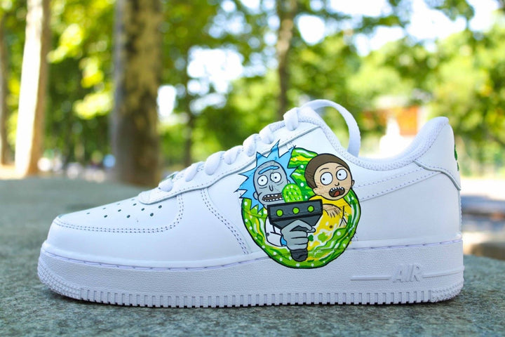 Rick And Morty Custom Air Force 1